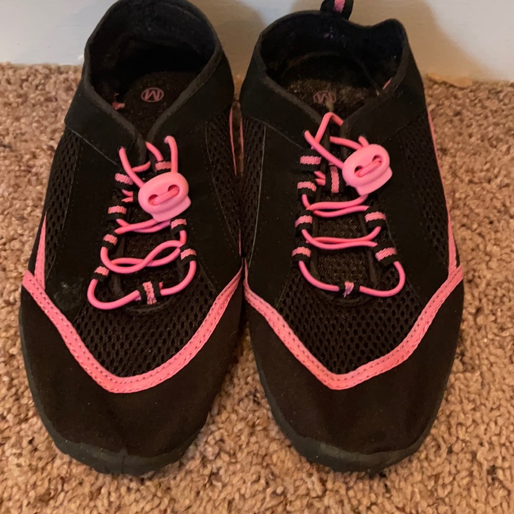 Water Shoes W/Pink Accents